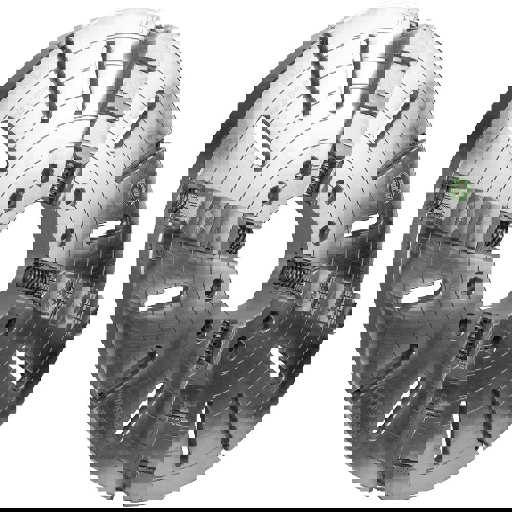 Manual Lathe Chuck: 4 Jaws, 50